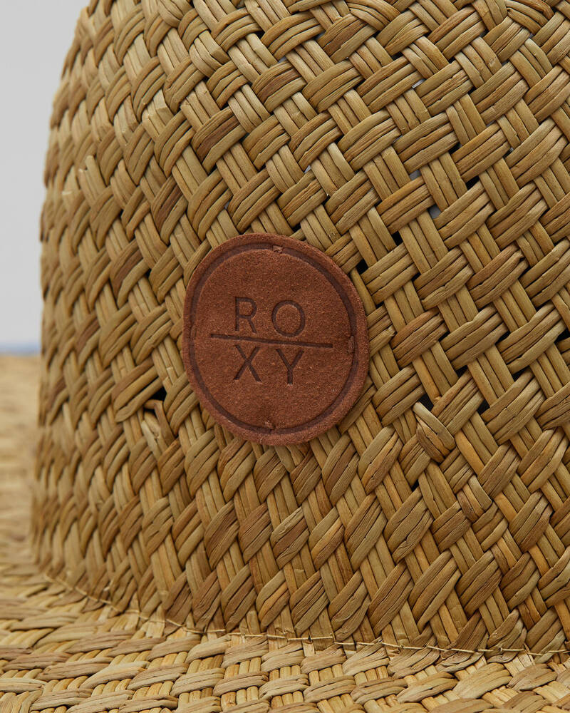 Roxy Girls' Pina To My Colada Printed Panama Hat for Womens