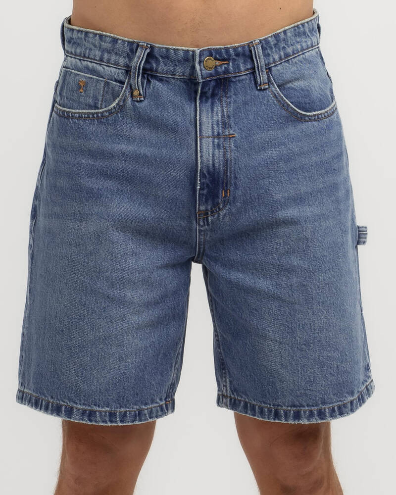Thrills Slacker Denim Shorts for Mens