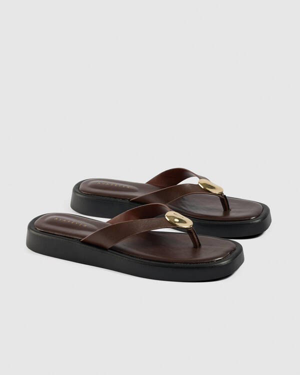 Ava And Ever Venus Thong Slide Sandals for Womens