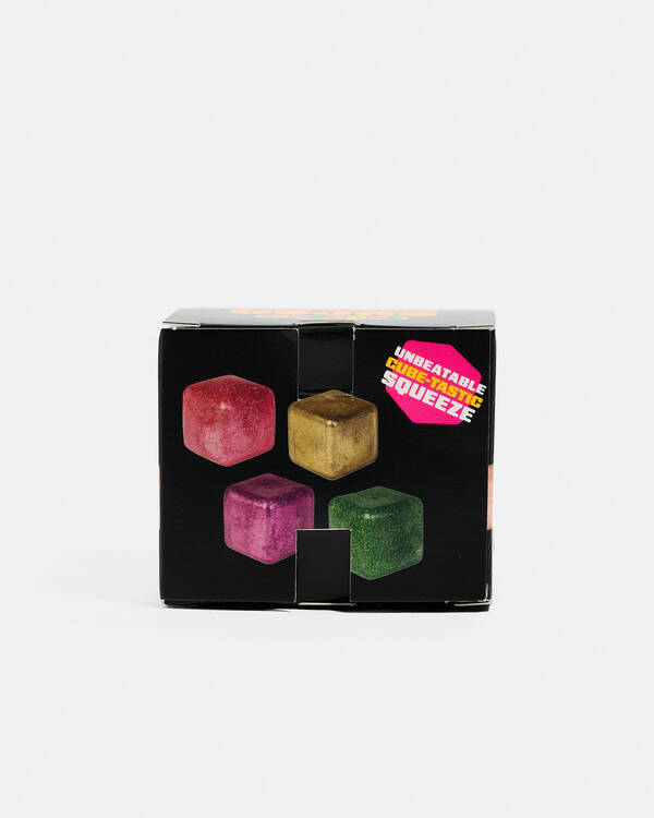Smooshos Glitter Jelly Cube Squishy Fidget Toy for Unisex