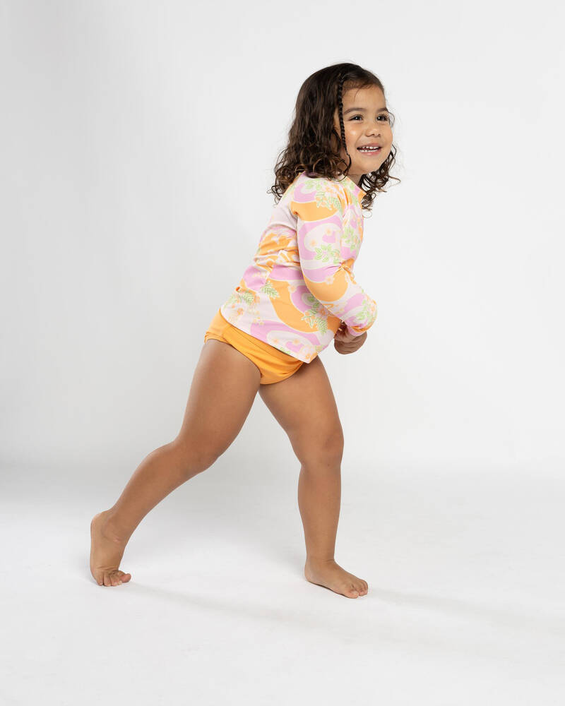 Rip Curl Toddlers' Sunkissed Dreams Long Sleeve Rash Vest for Womens
