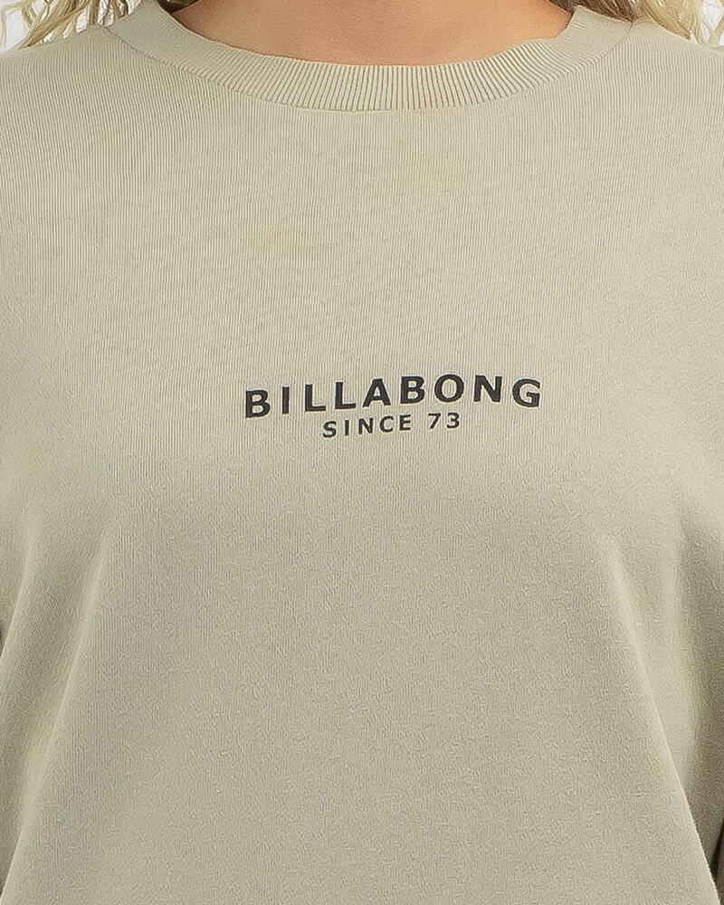 Billabong Society Sweatshirt for Womens