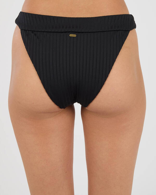 Rip Curl Premium High Leg Cheeky Bikini Bottom for Womens