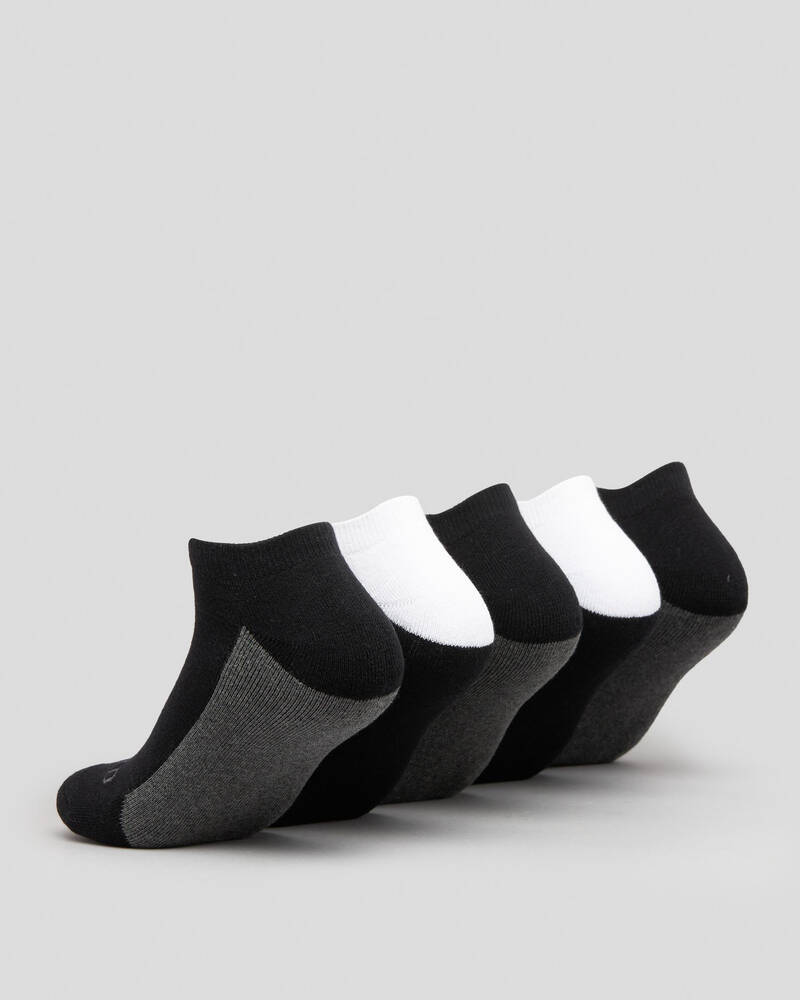 Lucid Fuzzled Ankle Socks 5 Pack for Mens