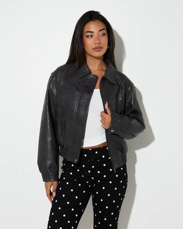 Brando 2.0 Faux Leather Jacket