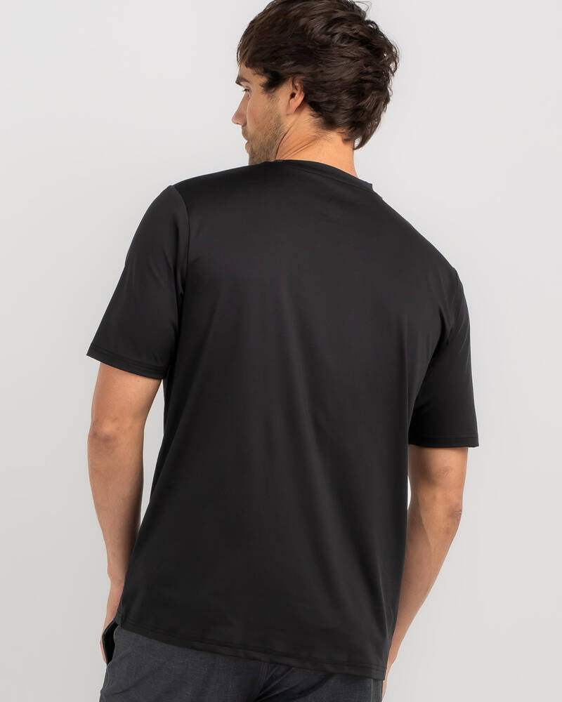 Shop Mini Circle Stone Short Sleeve Rash Vest In Black Fast