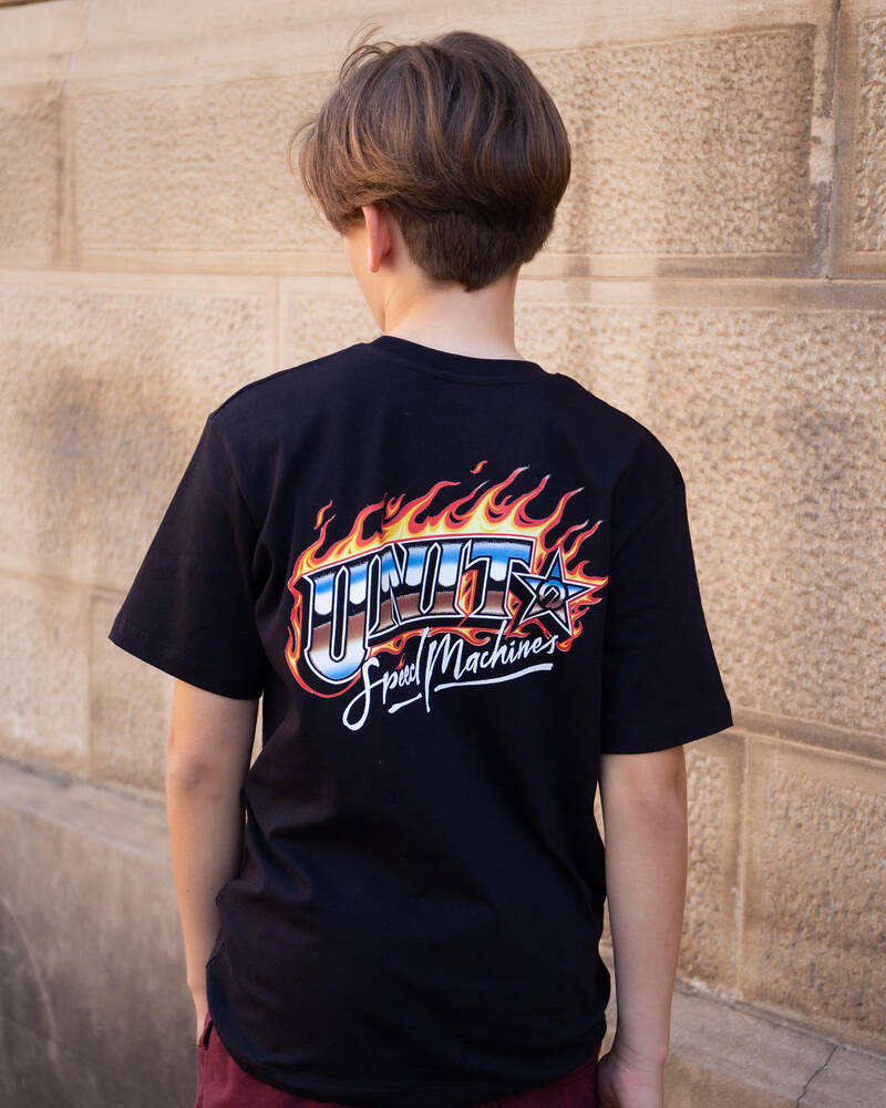 Unit Boys' Speed Machines V2 T-Shirt for Mens