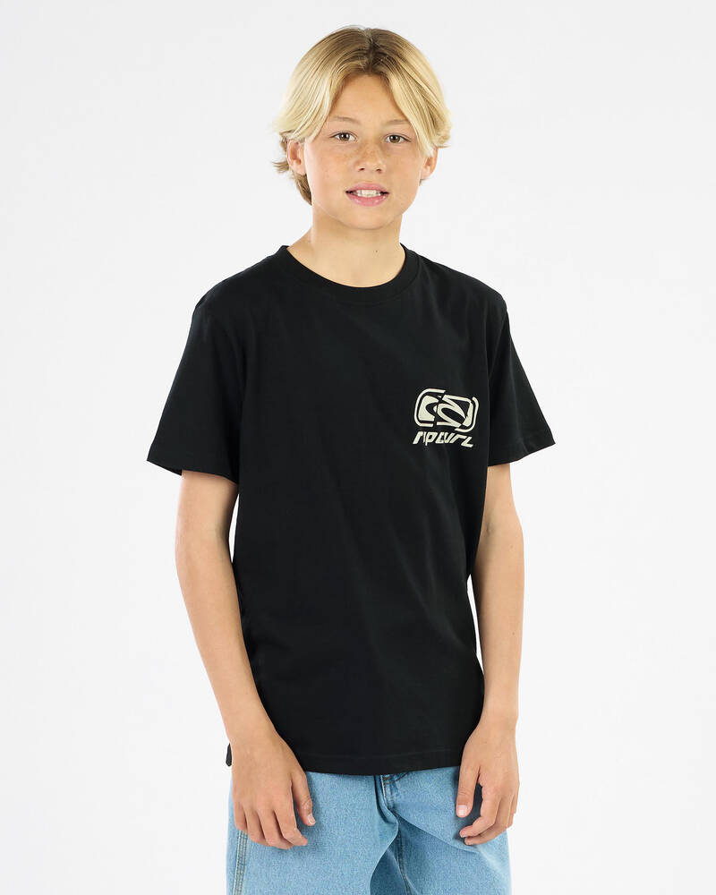 Rip Curl Boys' Archive Ripped T-Shirt for Mens