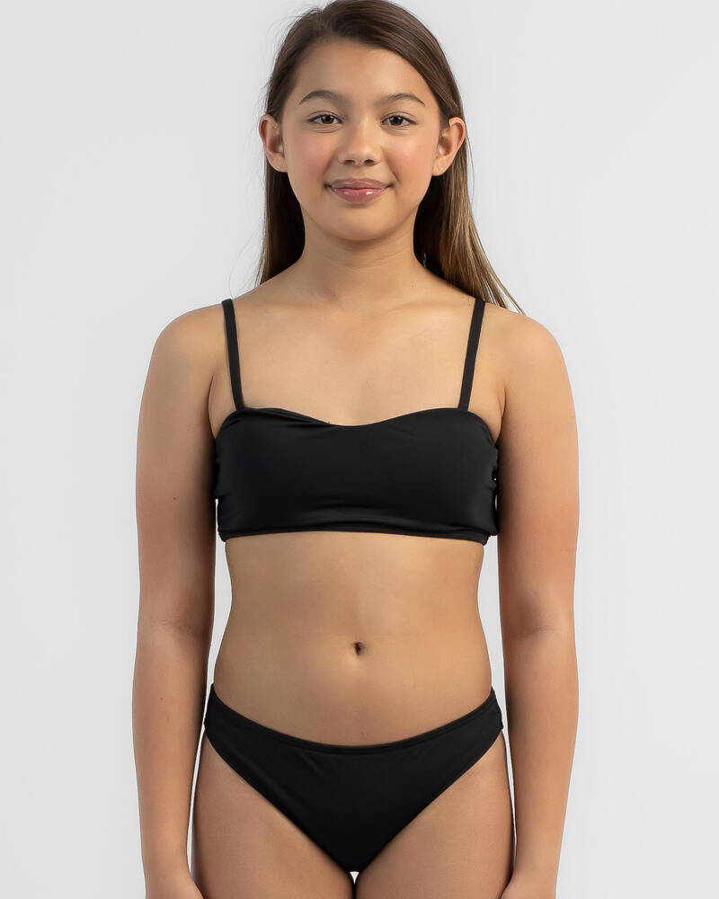 Topanga Girls' Sweetheart Bandeau Bikini Set for Womens