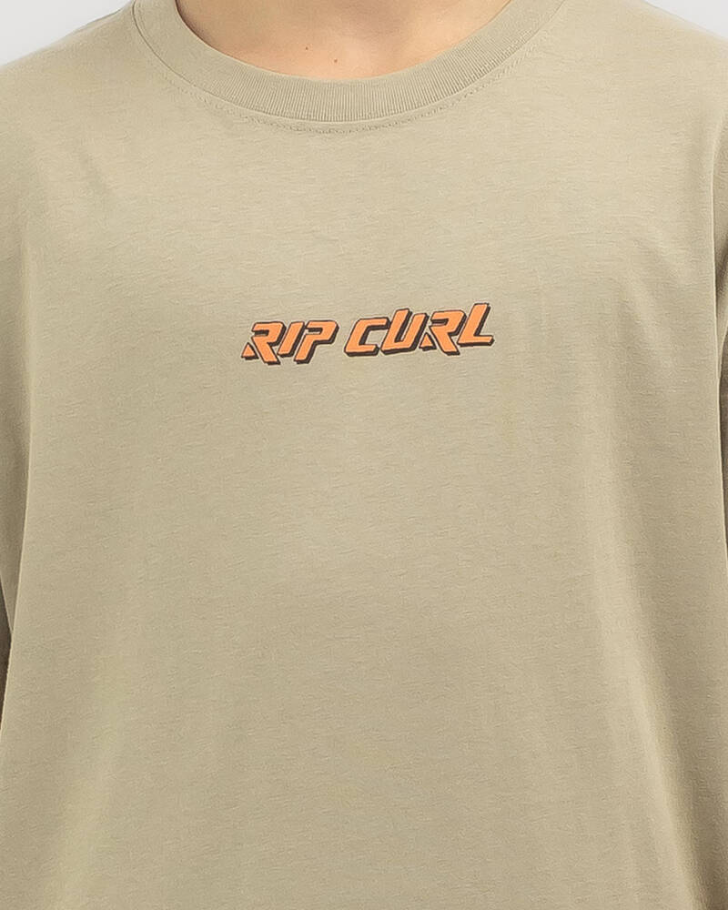 Rip Curl Boys' Shred Rock Gnaraloo T-Shirt for Mens
