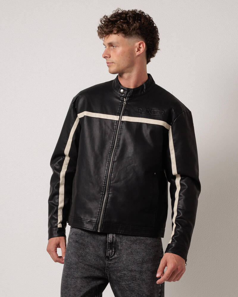 Dexter Tour Faux Leather Jacket for Mens
