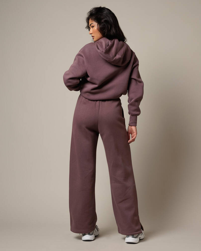 Nike Phoenix High Waisted Wide Leg Track Pants for Womens