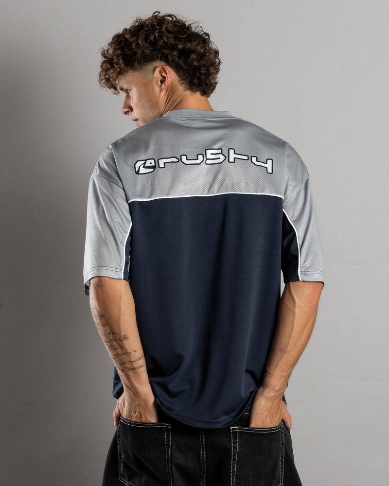 Rusty Oblivion Sports Jersey T-Shirt for Mens