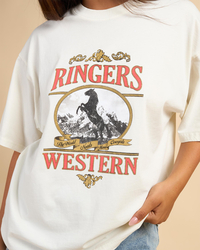 Ringers Western Horsin Around Oversized T-Shirt for Womens image number null