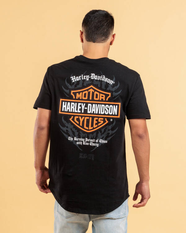 Kiss Chacey Kickstand Dual Curved T-Shirt for Mens