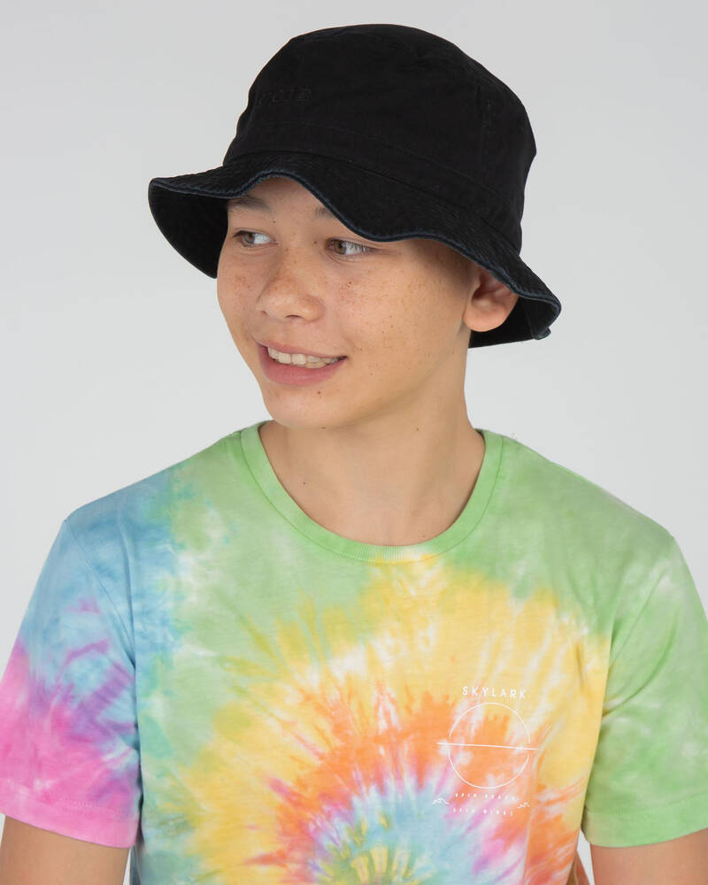 Lucid Boys' Textile Bucket Hat for Mens
