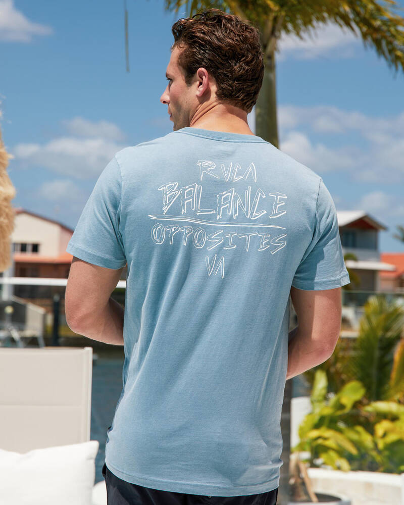 RVCA Scrawl T-Shirt for Mens