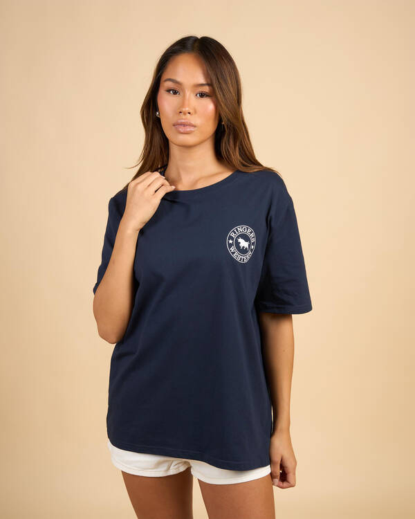 Ringers Western Signature Bull Loose Fit T-Shirt for Womens