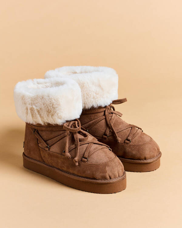 Mooloola Saskia Slipper Boots for Womens
