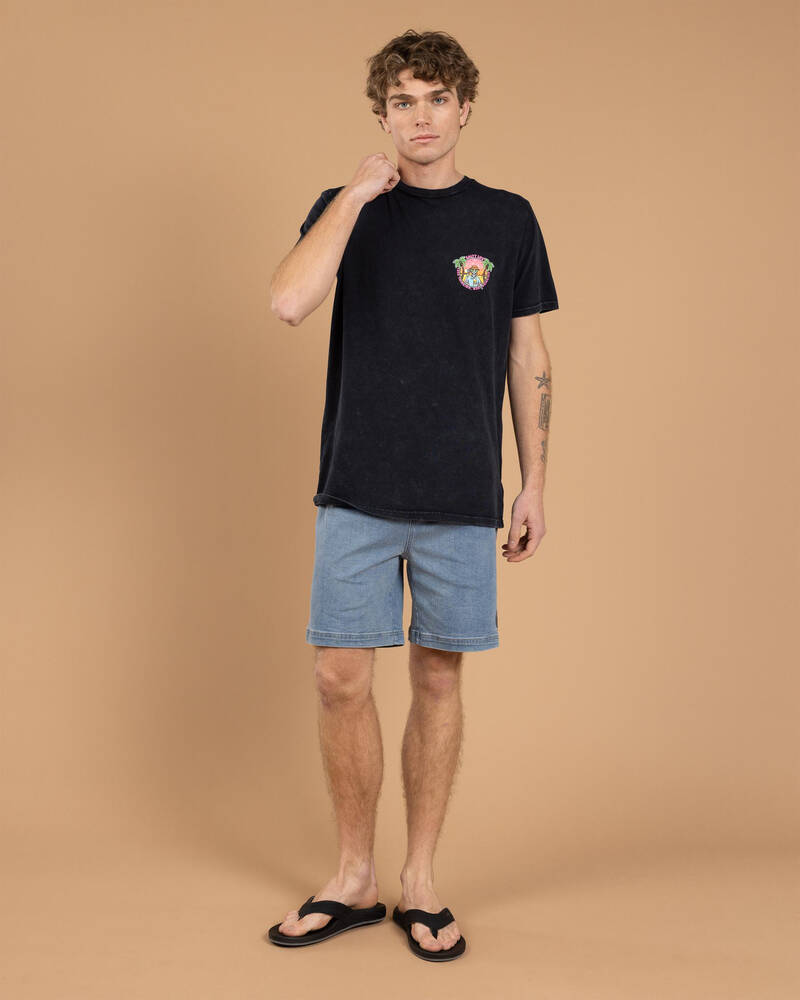 Salty Life Flip Flop Fuel T-Shirt for Mens