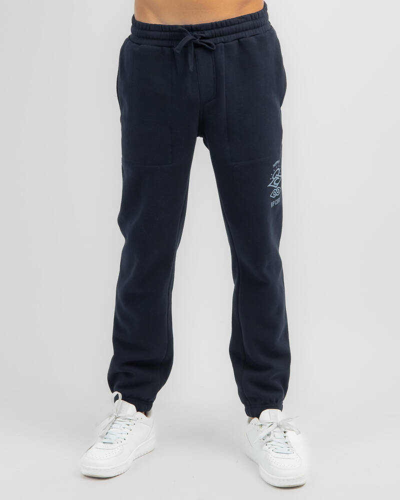 Rip Curl Search Icon Track Pants In Navy - Fast Shipping & Easy Returns ...