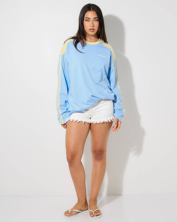 Rusty Penny Oversized Long Sleeve T-Shirt for Womens