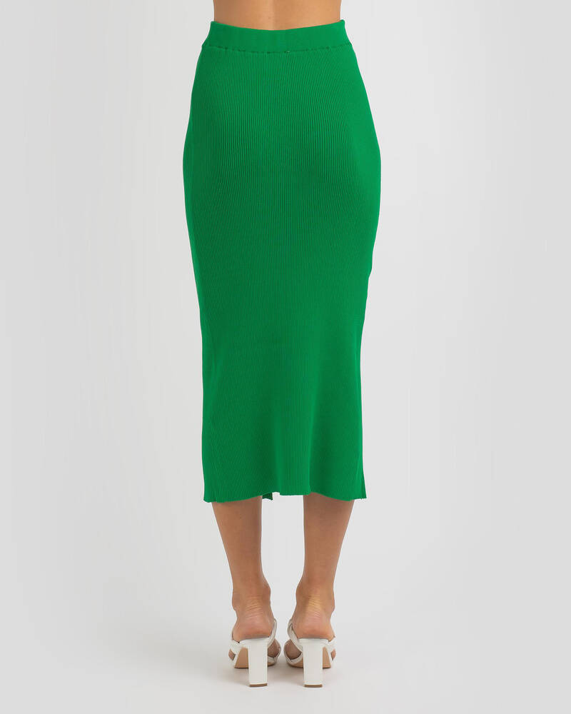 MRKT. Puppis Midi Skirt for Womens