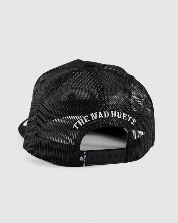 The Mad Hueys Rope Skull Anchor Trucker Cap for Mens