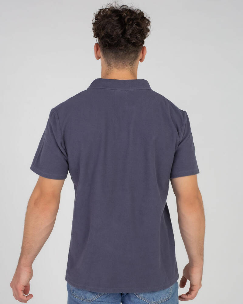 Rhythm Vintage Terry Polo Shirt for Mens