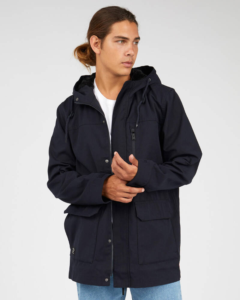 Globe Mission Parka Hooded Jacket for Mens