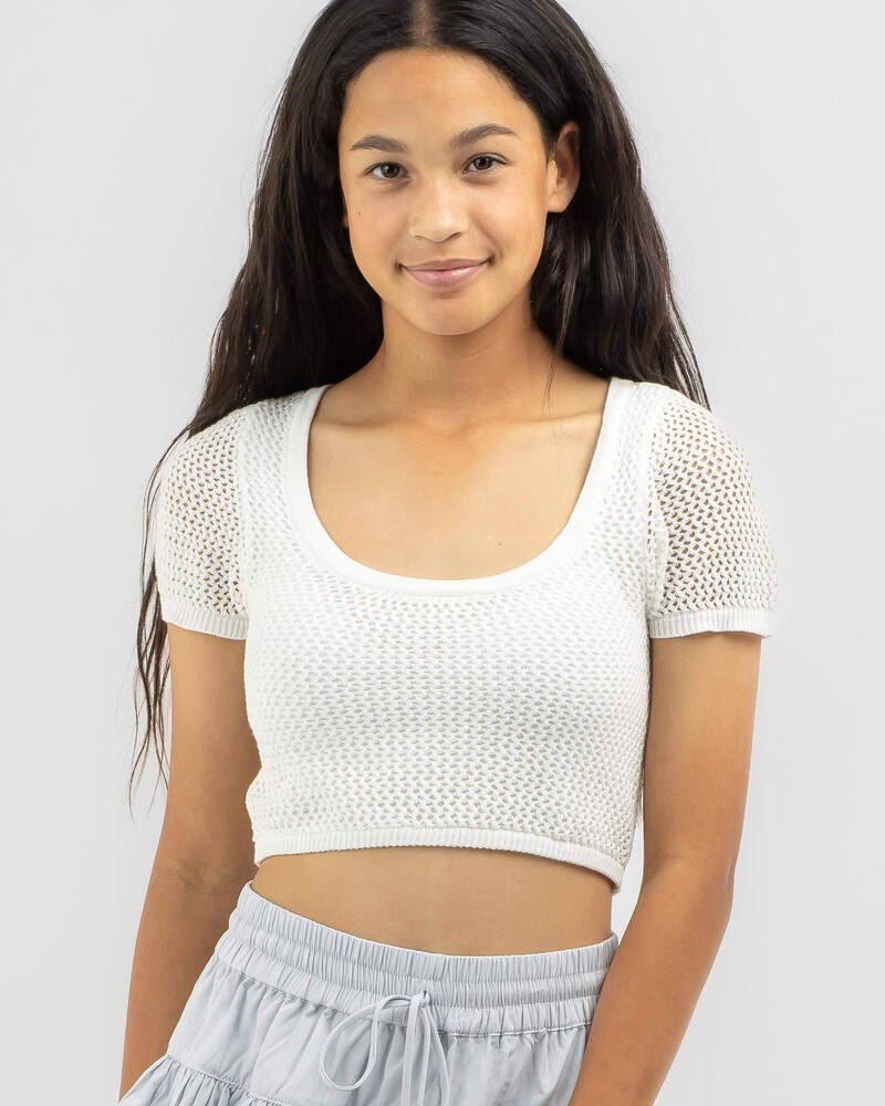 Mooloola Girls' Layton Crochet Top for Womens