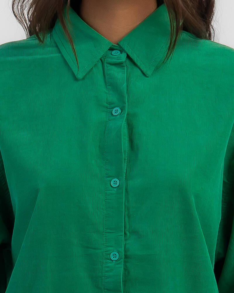 Rusty Tammy Cord Shirt for Womens