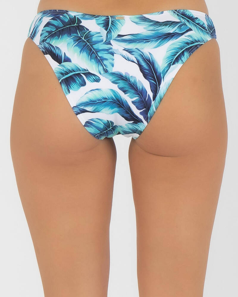 Topanga Lei Palms Bikini Bottom for Womens
