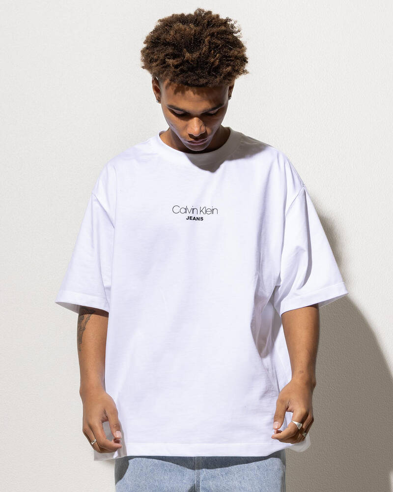 Calvin Klein Relaxed Fit Graphic T-Shirt for Mens