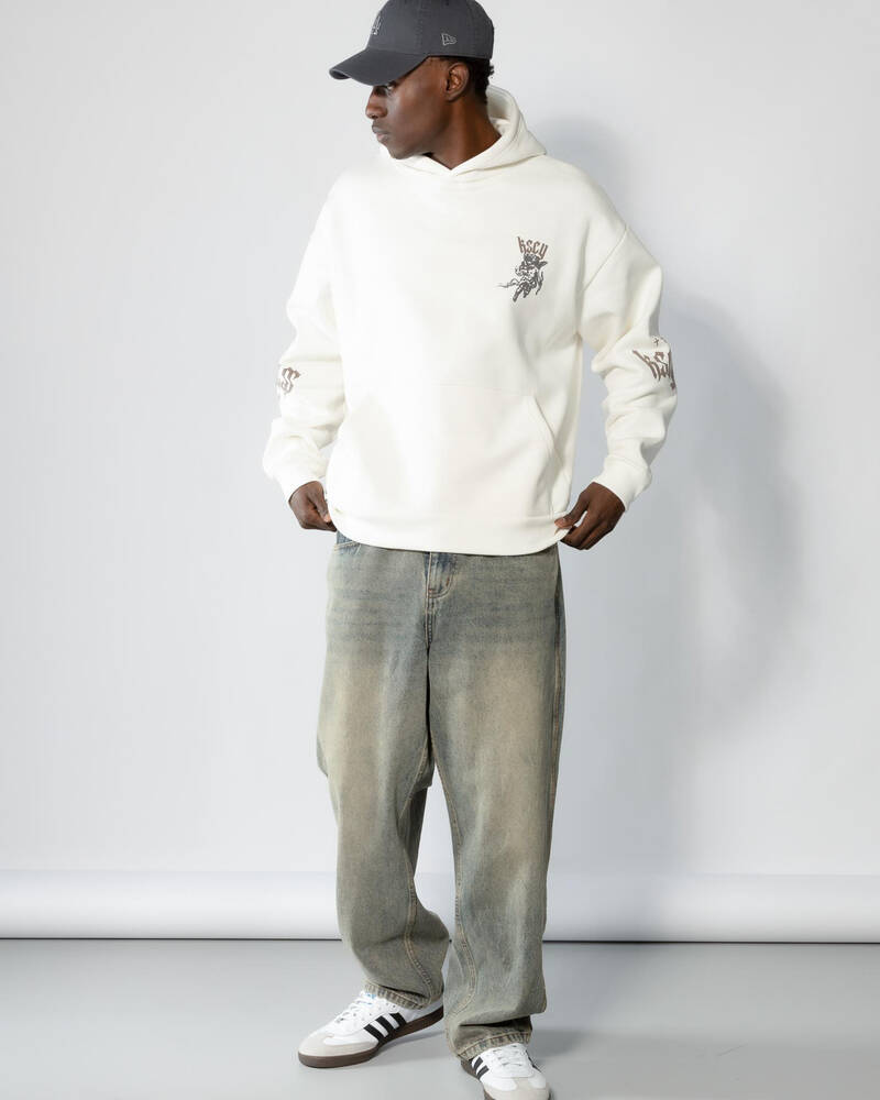 Kiss Chacey Shield Heavy Oversized Hoodie for Mens