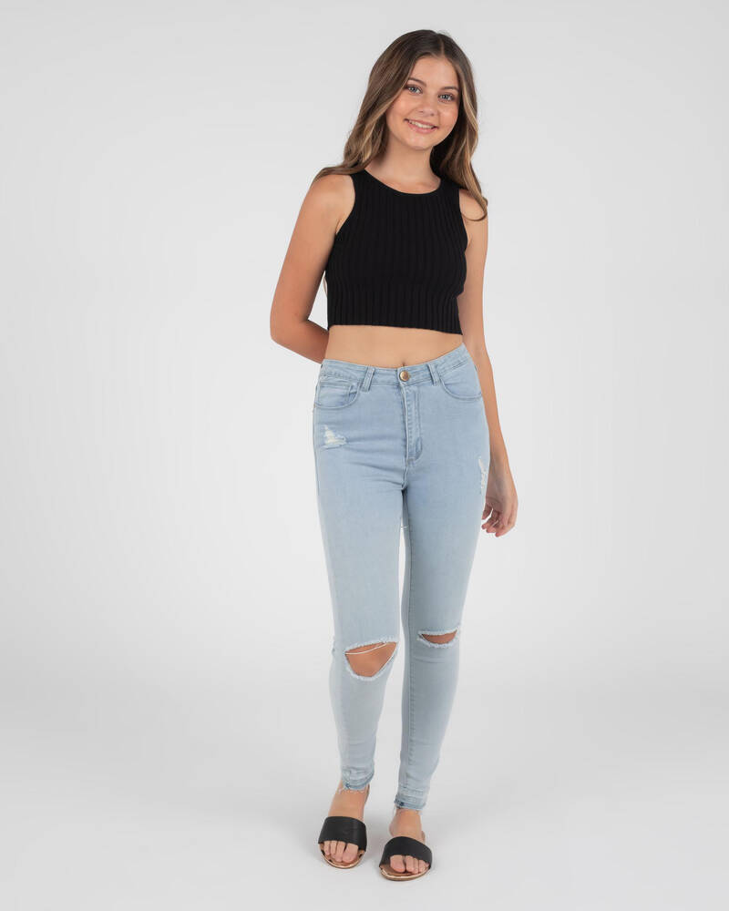 Ava And Ever Girls' Soho Knit Top for Womens
