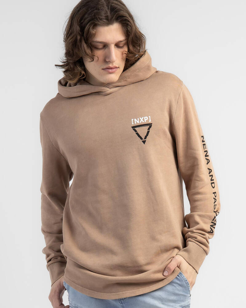 Nena & Pasadena Trace Dual Curved Hoodie for Mens