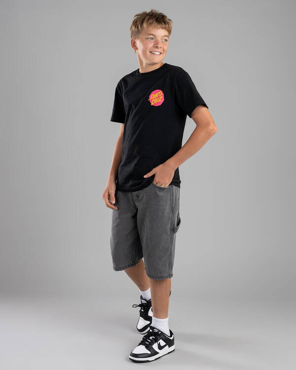 Santa Cruz Boys' Meek Scratched Slasher T-Shirt for Mens