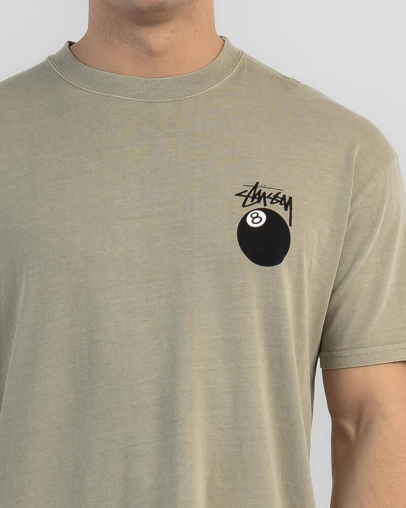 Stussy Pigment 8 Ball T-Shirt for Mens