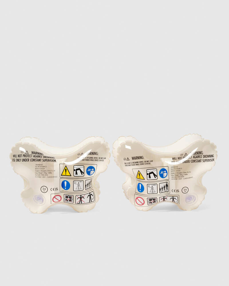 Sunnylife Glitter Butterfly Arm Floats for Womens