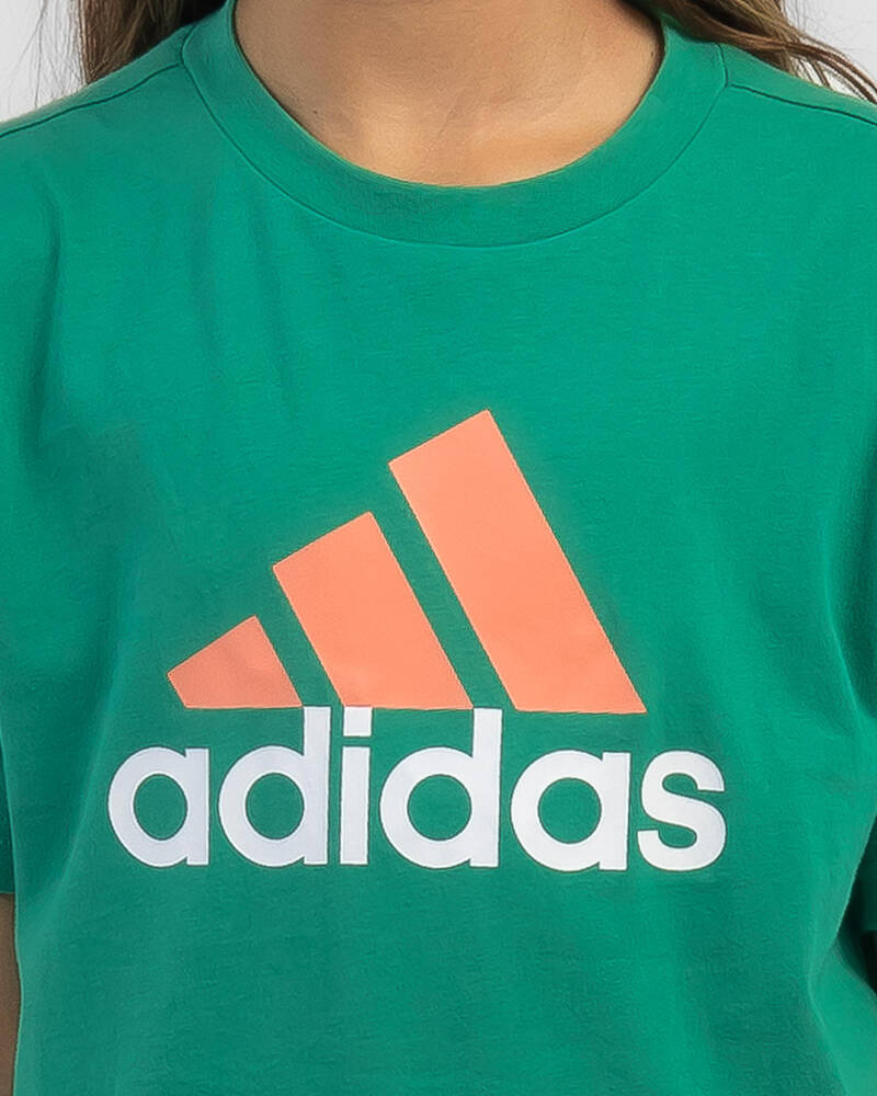 Adidas Girls' Big Logo 2 T-Shirt for Womens