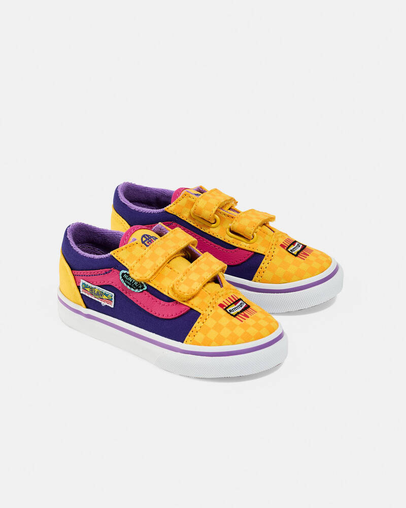 Vans Toddlers' KPop Demon Hunters Old Skool V Shoes for Unisex