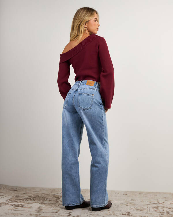 DESU Icon Straight Leg Jeans for Womens