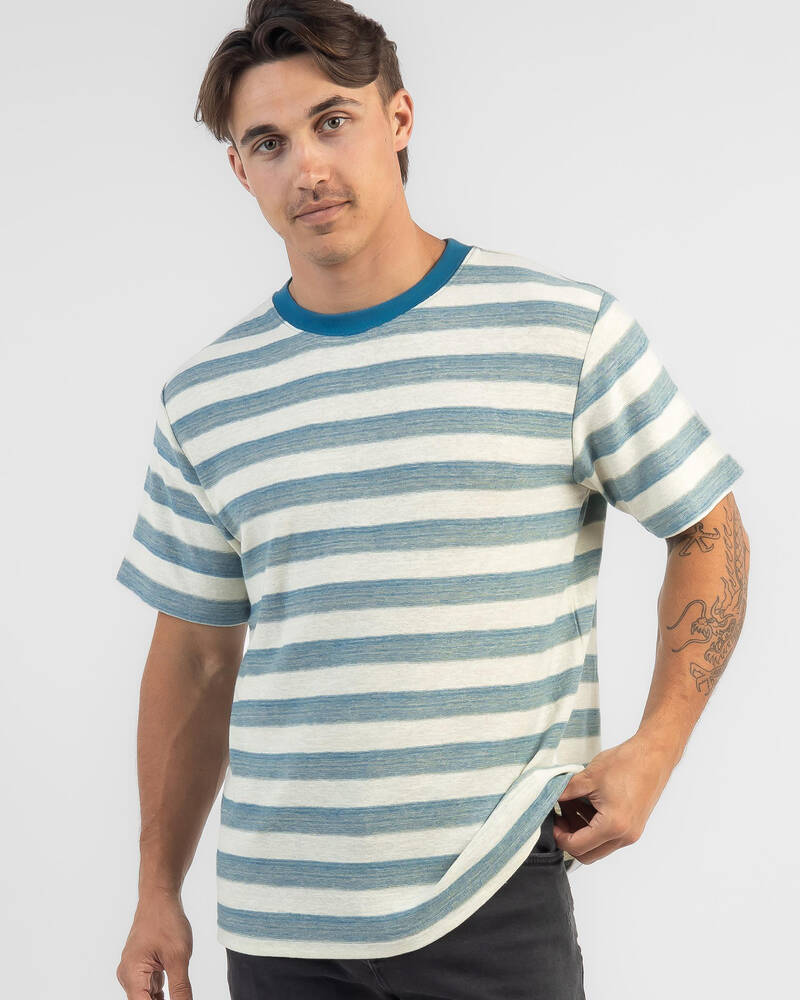 Rhythm Vintage Stripe T-Shirt for Mens