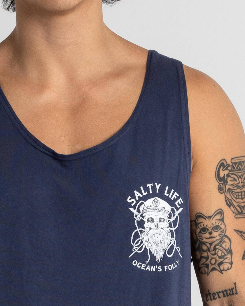 Salty Life Raider Singlet for Mens