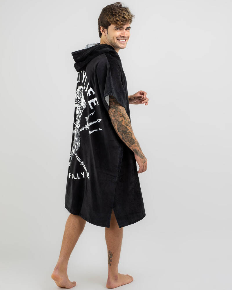 Salty Life Oceans Hooded Towel for Mens