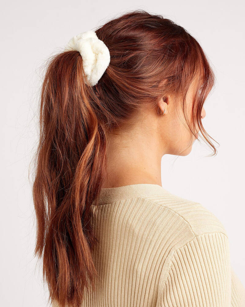 Karyn In LA Faux Fur Scrunchie Pack for Womens