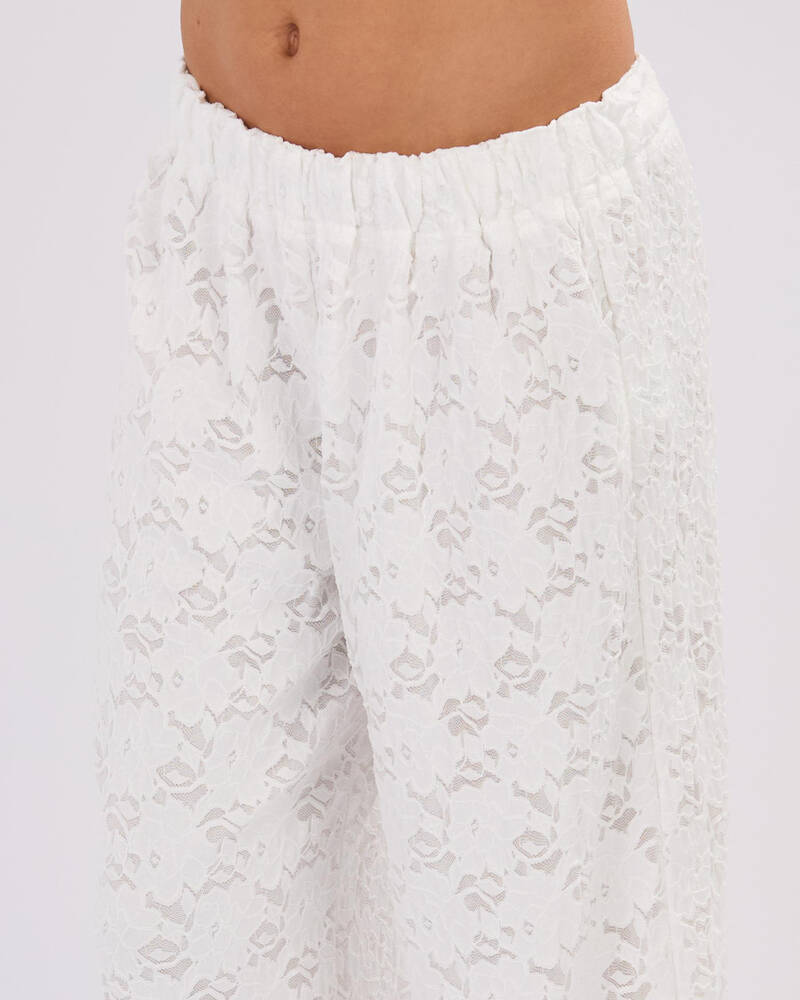 Mooloola Girls' Meli French Lace Pants for Womens