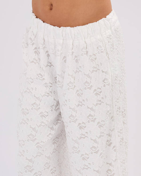Mooloola Girls' Meli French Lace Pants for Womens