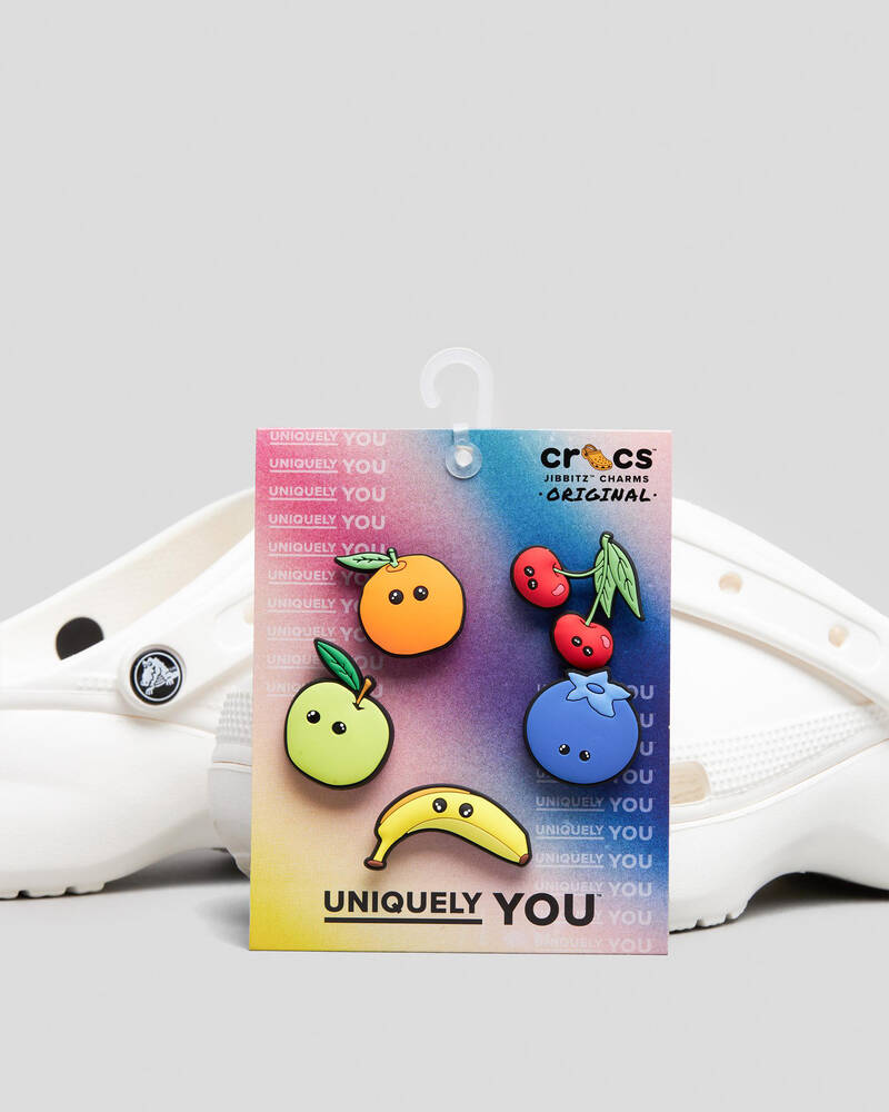 Crocs Smile Fruit Jibbitz 5 Pack for Unisex